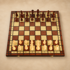 Jogo de Xadrez Escovado Magnético Portátil