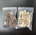 Conjunto de Peças de Xadrez Magnéticas em Madeira