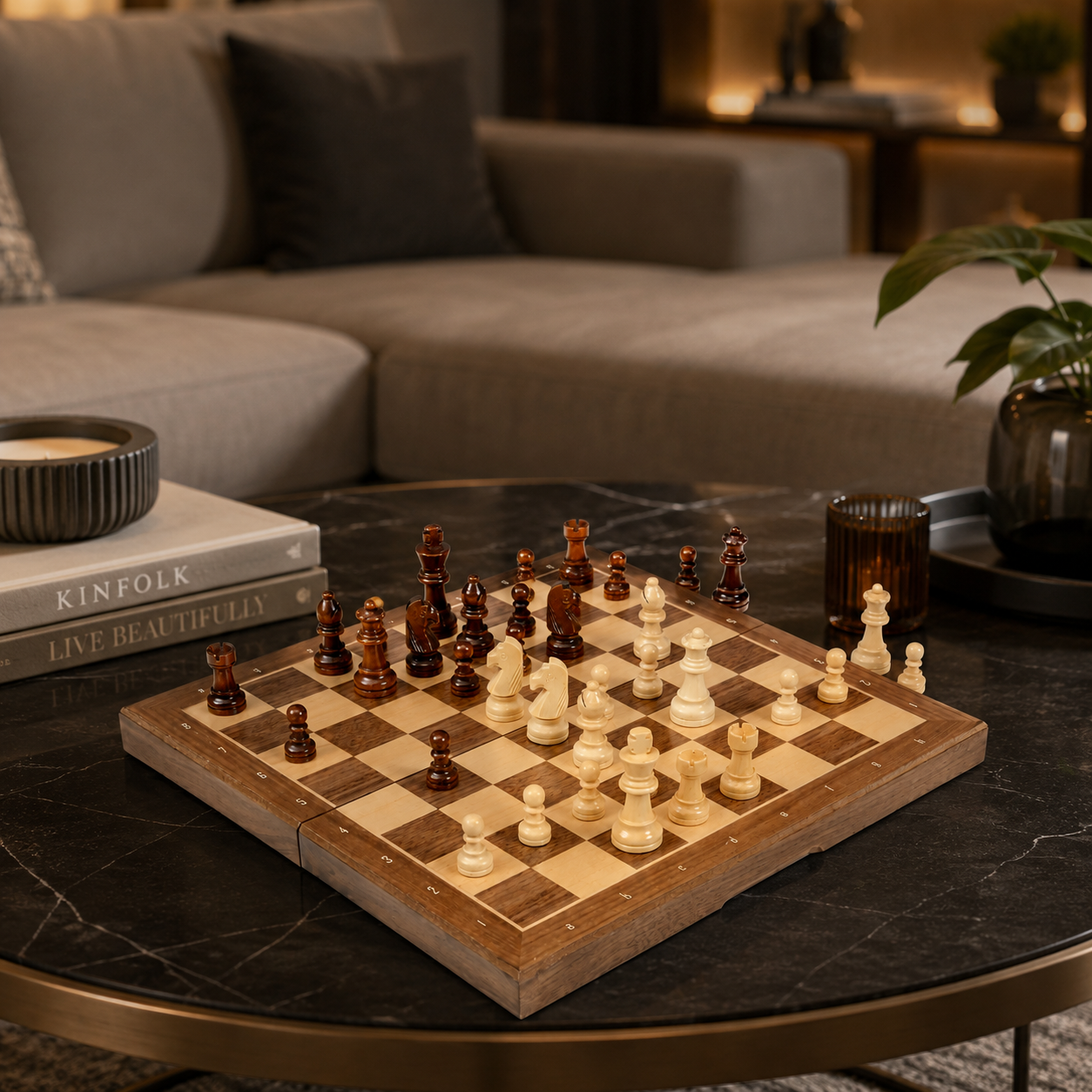 Jogo de Xadrez World Chess Original Magnético Portátil